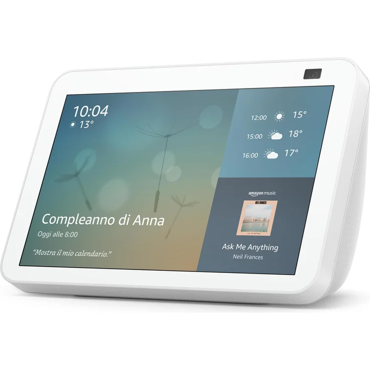 Amazon Echo Show 8 (2. Generation, 2021), HD-Smart Display mit Alexa und 13-MP-Kamera, Weiß – Bild 7