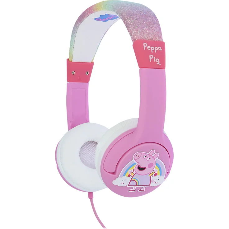 OTL Peppa Pig Mädchen 3,5 mm On-Ear-Kopfhörer, rosa – Bild 4