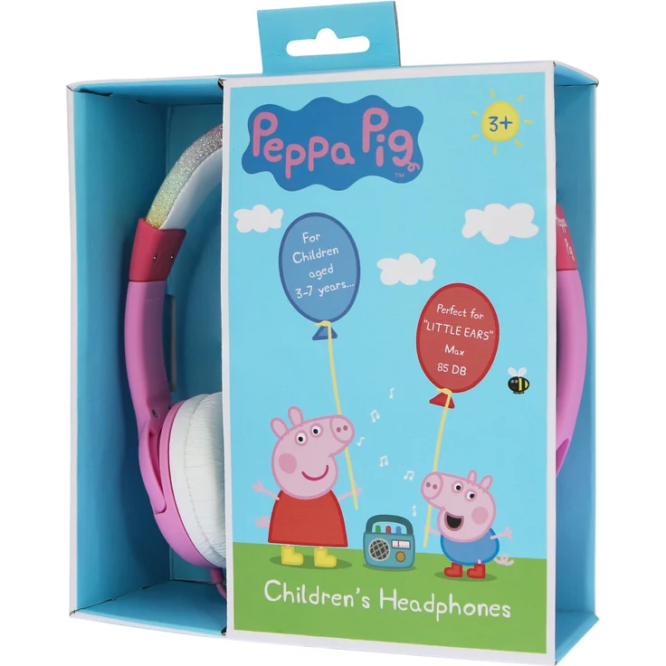 OTL Peppa Pig Mädchen 3,5 mm On-Ear-Kopfhörer, rosa – Bild 6