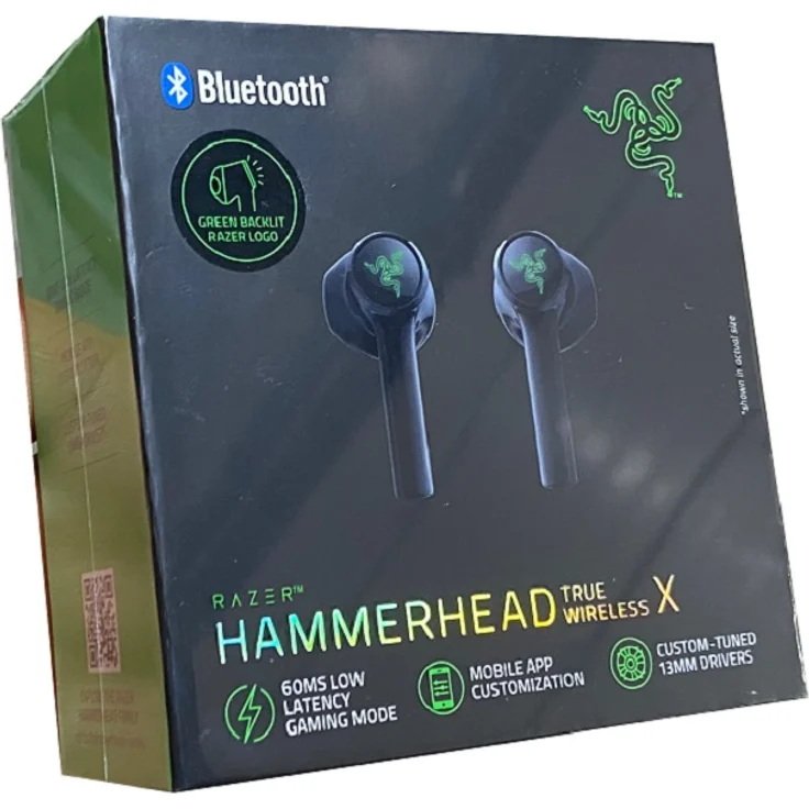 Razer Hammerhead True Wireless X In-Ear Kopfhörer mit Bluetooth, Noise Cancelling, Mikrofon, schwarz – Bild 5