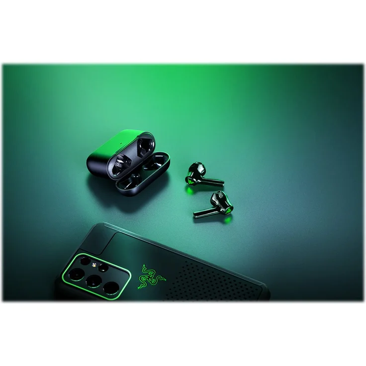 Razer Hammerhead True Wireless X In-Ear Kopfhörer mit Bluetooth, Noise Cancelling, Mikrofon, schwarz – Bild 8