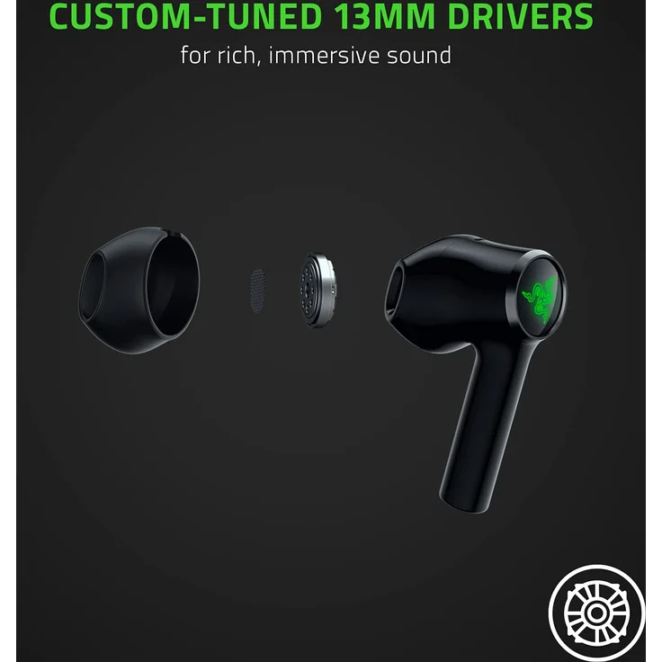 Razer Hammerhead True Wireless X In-Ear Kopfhörer mit Bluetooth, Noise Cancelling, Mikrofon, schwarz – Bild 9