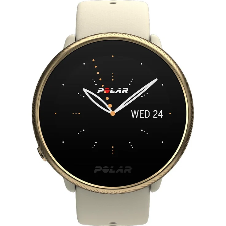 Polar IGNITE 2 GPS Fitness-Tracker Unisex, Einheitsgröße, Edelstahlgehäuse, Gold Champagne (90085185) – Bild 3