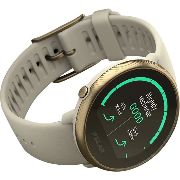 Polar IGNITE 2 GPS Fitness-Tracker Unisex, Einheitsgröße, Edelstahlgehäuse, Gold Champagne (90085185) – Bild 2