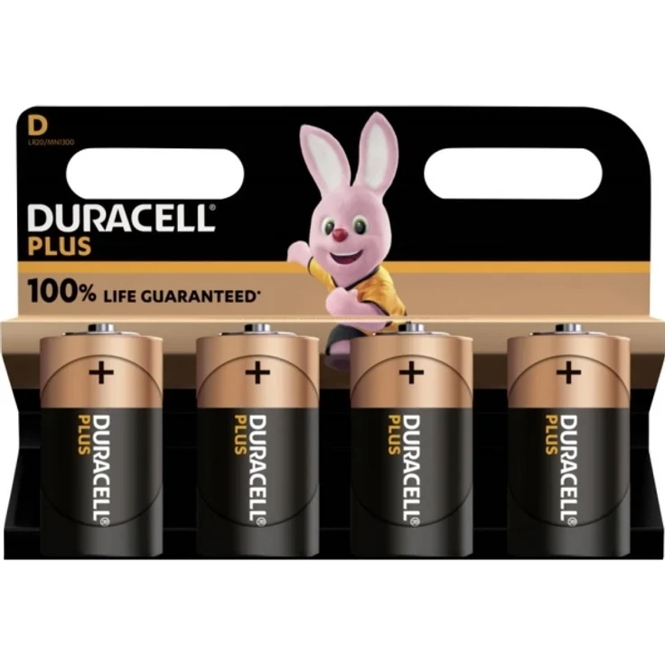Duracell 8076315 PLUS D LR20 4PK – Bild 1