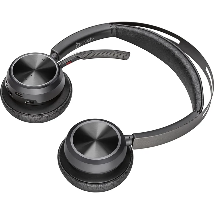 PLANTRONICS Poly Bluetooth Headset Voyager Focus 2 Office USB-A, 213729-01, Schwarz – Bild 6