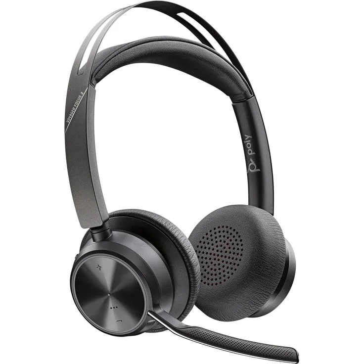 PLANTRONICS Poly Bluetooth Headset Voyager Focus 2 Office USB-A, 213729-01, Schwarz – Bild 5