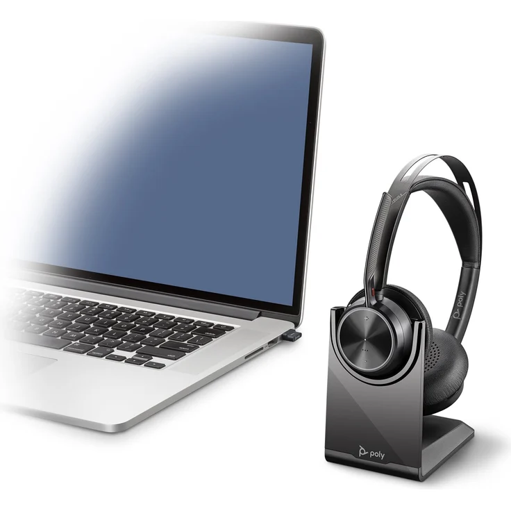 Poly Bluetooth Headset Voyager Focus 2 UC inkl. LS USB-C, Schwarz – Bild 6