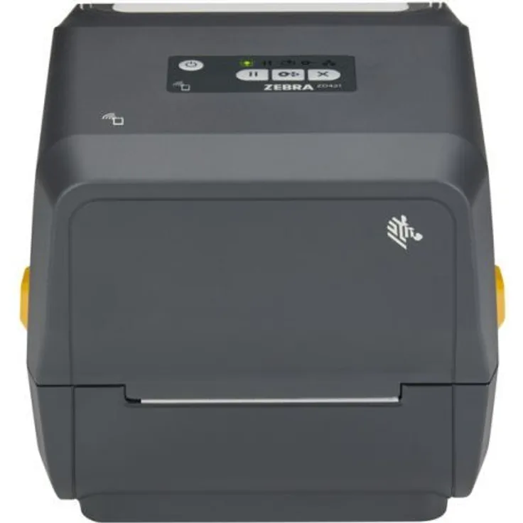 Zebra ZD421t, 8 Punkte-mm (203dpi), USB, USB-Host, BT (BLE), Ethernet Etikettendrucker, Desktopdrucker, Thermotransfer, Auflösung: 8 Punkte-mm (203dpi), Medienbreite (max): 112mm, Druckbreite (max.): 104mm, Rollendurchmesser (max.): 127mm, Geschwindigkeit