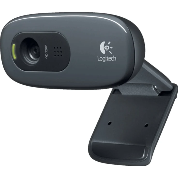Logitech HD Webcam C270 - Web-Kamera - Farbe - 1280 x 720 - Audio - USB 2.0 (960-000636) – Bild 4