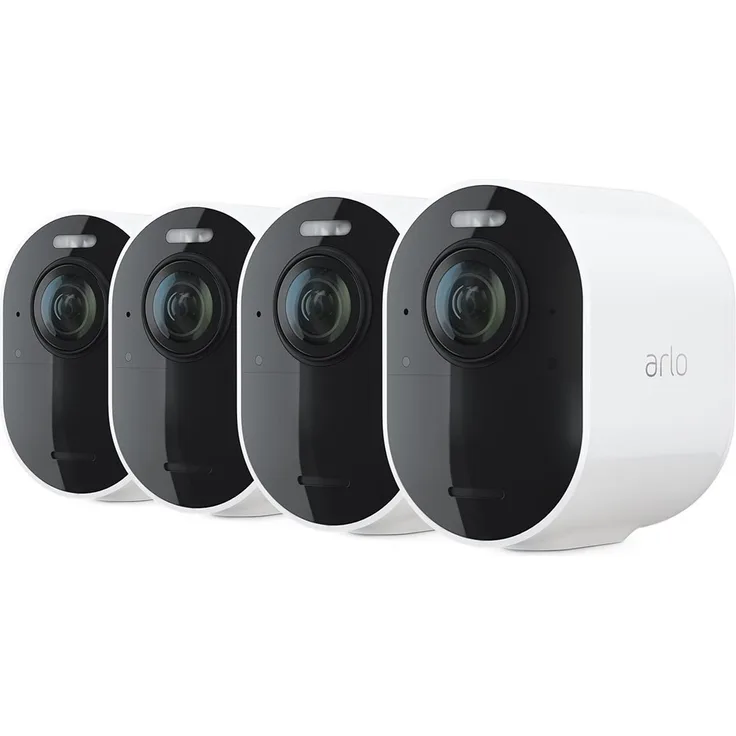 Arlo Ultra 2 Spotlight Überwachungskamera 4K (4er Set)