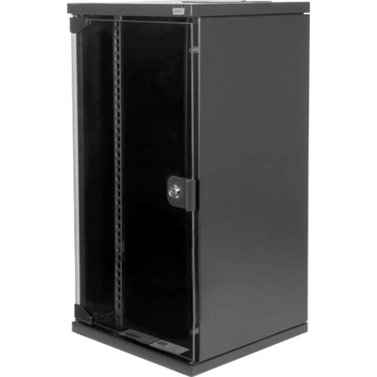 DIGITUS Wandgehäuse 254 mm (10'') - 312x300 mm (BxT) 12U sw - Preisvergleich – Bild 1