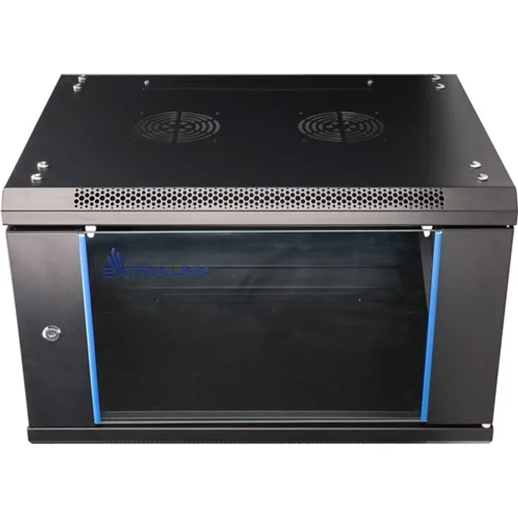 Extralink Rack Cabinet 6U 19''600x450mm black - Rack