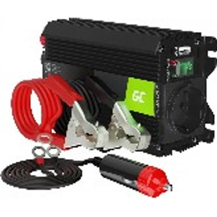 GreenCell Car Power Inverter 12V > 300W-600W mit USB Anschluss Black – Bild 2