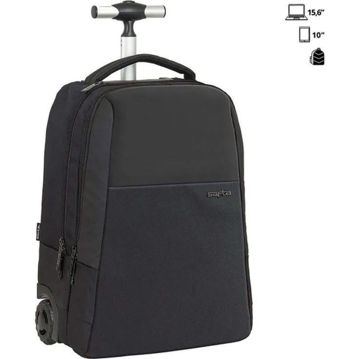 2-Rad Laptop Trolley Safta 15,6'' Schwarz