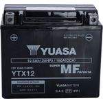 Batterie ''YTX12-BS'', ETN: 510012009, Yuasa,