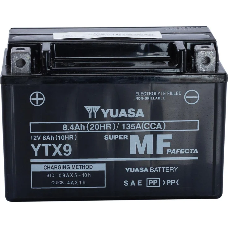 Batterie ''YTX9-BS'', ETN: 508012008, Yuasa, – Bild 1