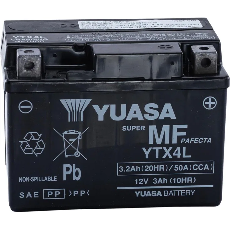 Batterie ''YTX4L-BS'', ETN: 503014003, Yuasa,