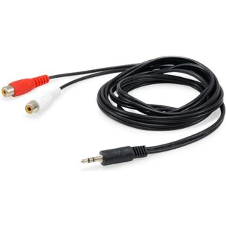 Equip Audiokabel 3,5mm-2x RCA St-Bu 2.50m