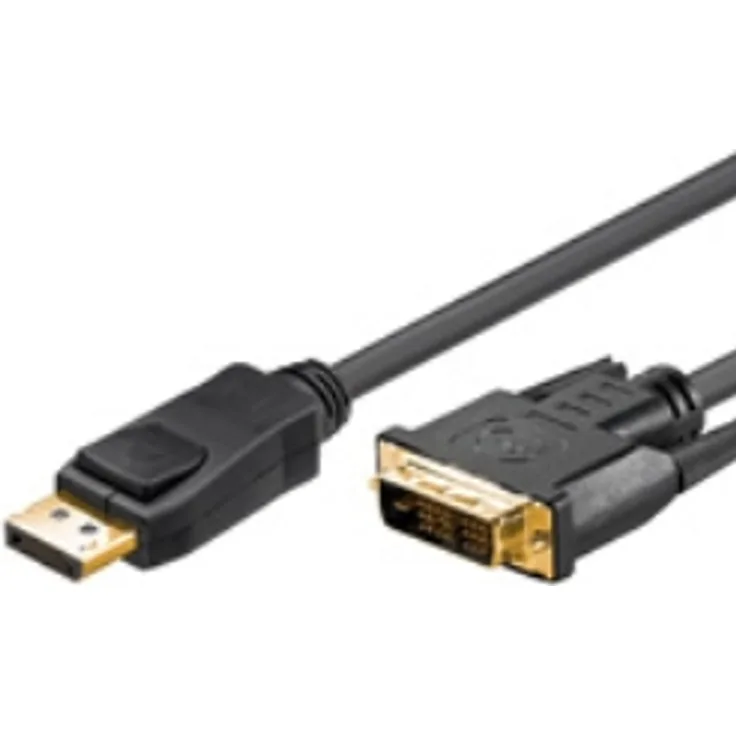 Wentronic ASSMANN - DisplayPort-Kabel - DisplayPort (M) bis DVI-D (M) - 3 m - Schwarz (51740)
