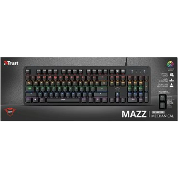 Trust GXT 863 MAZZ (Deutsches Tastaturlayout QWERTZ) – Bild 5