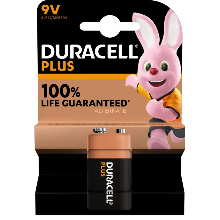 Duracell Alkaline 9V PLUS – Bild 2