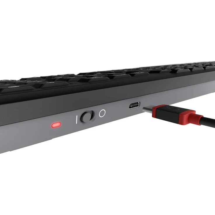 Cherry Stream Desktop Recharge schwarz, USB, DE QWERTZ (JD-8560DE-2) – Bild 5