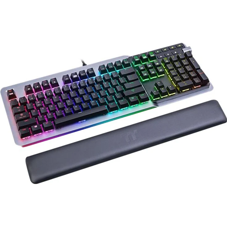 Thermaltake Argent K5 RGB Gaming Keyboard Titanium, MX SPEED RGB Silver, USB, Englisch QWERTY (GKB-KB5-SSSRGR-01) – Bild 5
