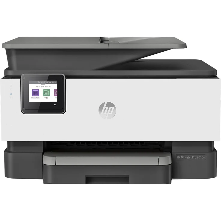 HP OfficeJet Pro 9010e Multifunktionsdrucker (HP+, A4, Drucker, Scanner, Kopierer, Fax, WLAN, LAN, Duplex, Airprint, mit 6 Probemonaten HP Instant Ink Inklusive) Grau, Weiß – Bild 6
