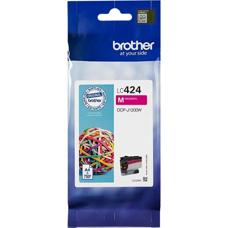 Brother Tintenpatrone LC-424M Magenta (ca. 750 Seiten) – Bild 2