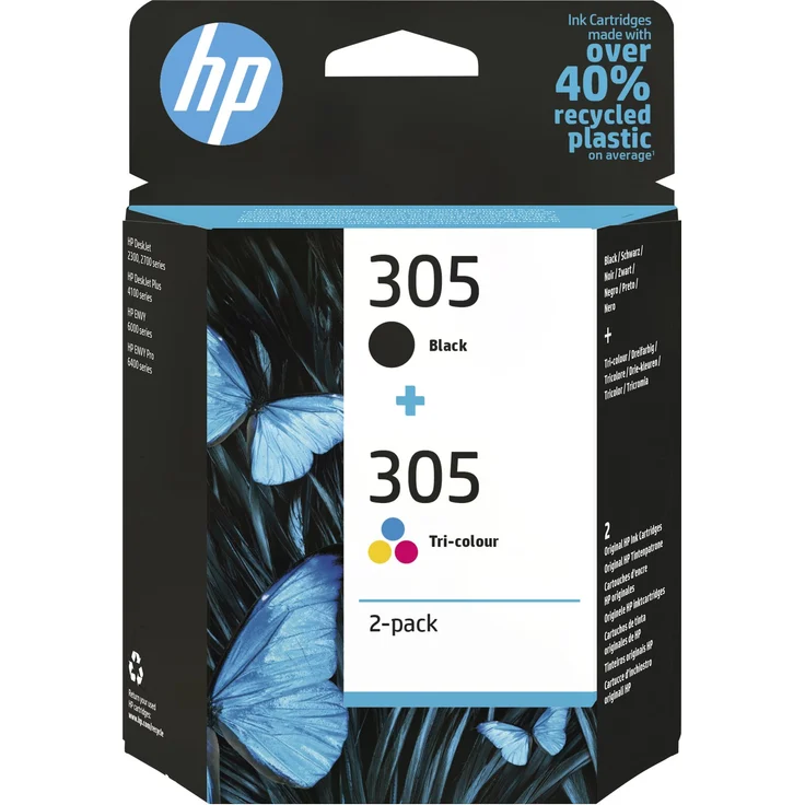 2 HP 305 black und color Druckerpatronen – Bild 2