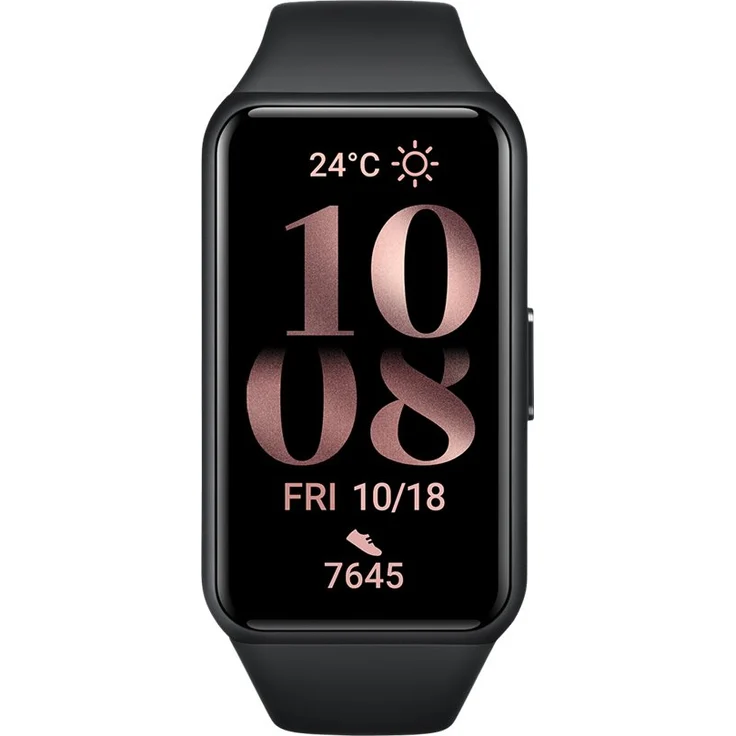 Honor Band 6 Fitness-Tracker Unisex, Einheitsgröße, Silikonarmband, Meteorite Black – Bild 5