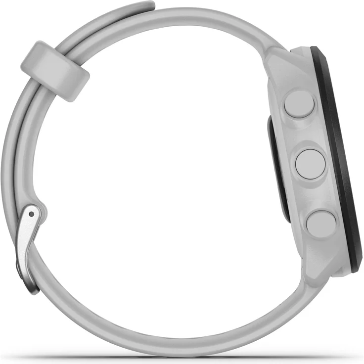 Garmin Forerunner 55 Smartwatch GPS, Unisex, 42mm, Silikonarmband, Schwarz/Steinweiß – Bild 9