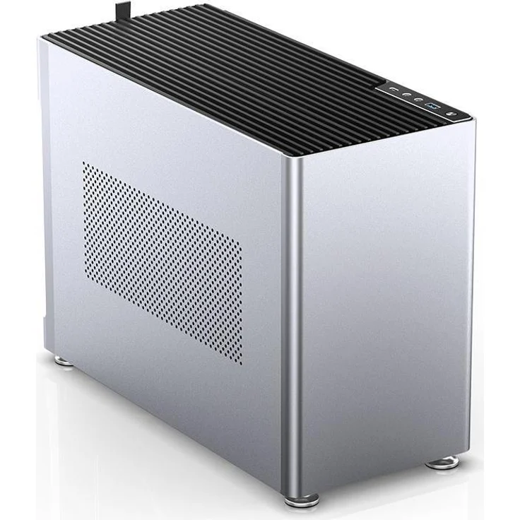 Jonsplus i100 Pro Mini-ITX Gehäuse - silber – Bild 2