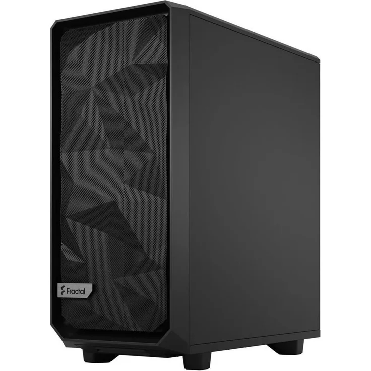 Fractal Design Meshify 2 Compact Black Solid Tower-Gehäuse, schwarz – Bild 2