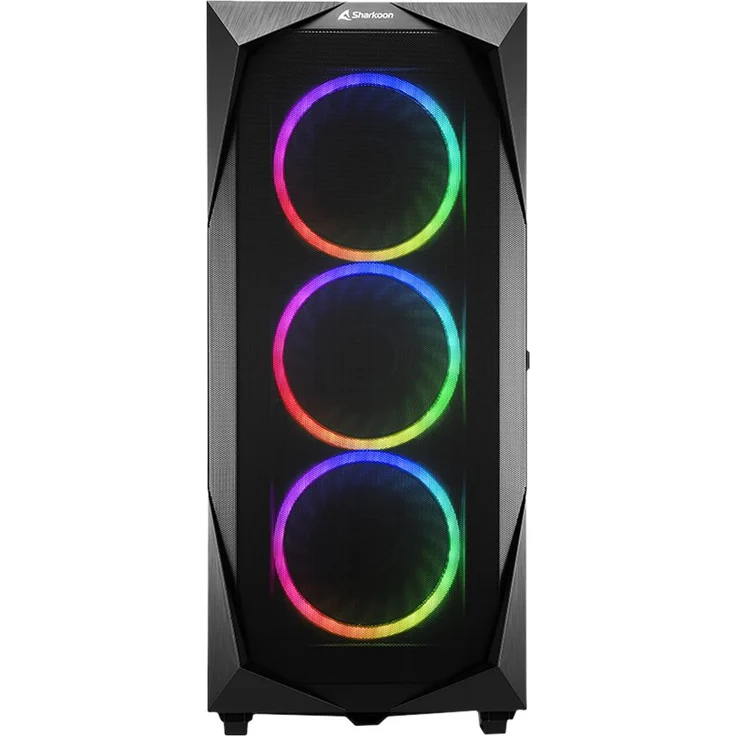 Sharkoon REV300 Tower-Gehäuse, schwarz – Bild 6