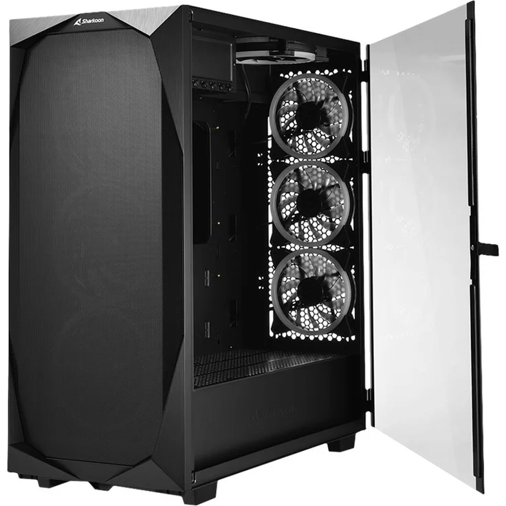 Sharkoon REV300 Tower-Gehäuse, schwarz – Bild 10