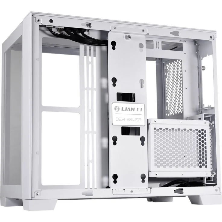 Lian Li O11 Dynamic Mini Snow Edition, Midi-Tower, Tempered Glass - weiß – Bild 11