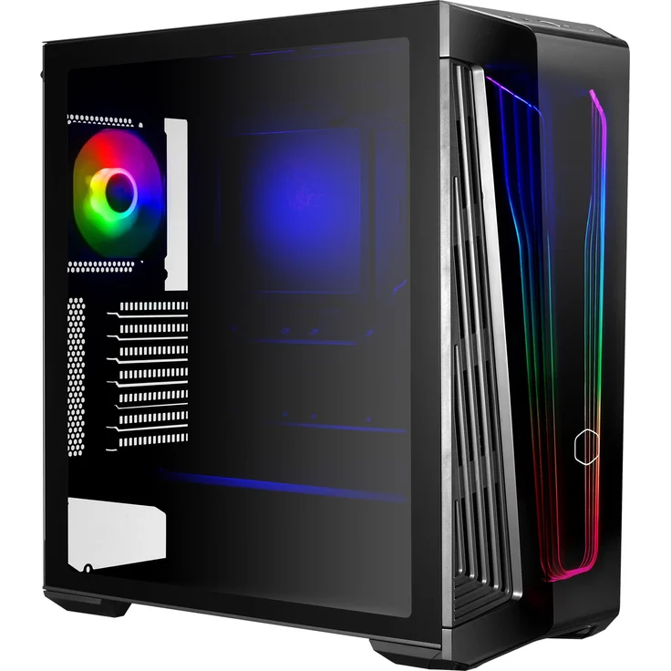 Cooler Master MasterBox 540 Tower-Gehäuse, schwarz, Tempered Glass – Bild 5