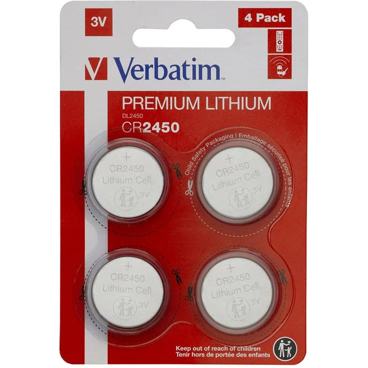 Verbatim Lithium CR2450 49535 4P – Bild 2