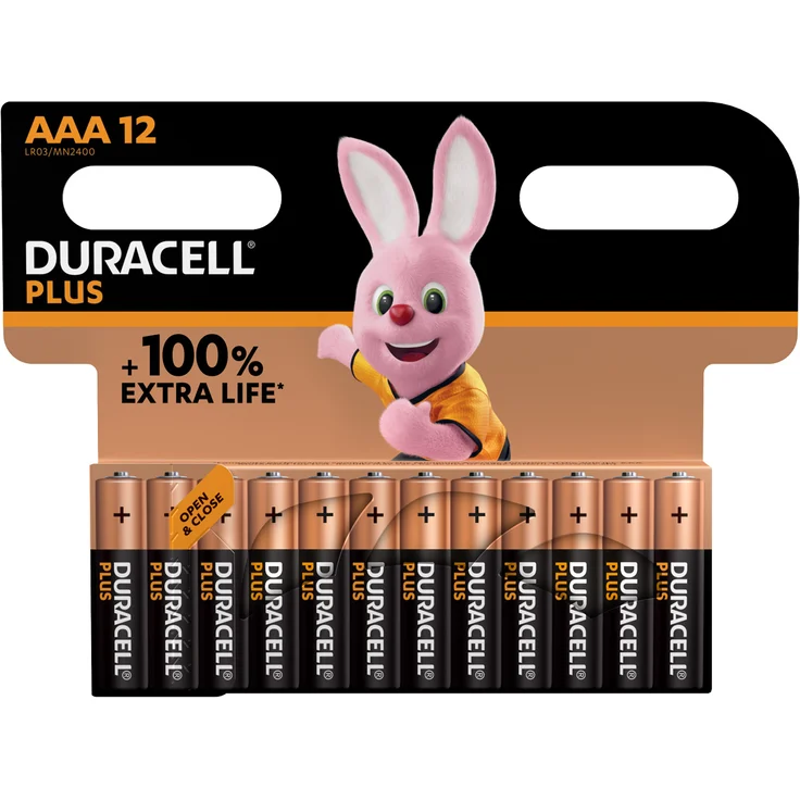 Duracell Alkaline AAA PLUS – Bild 1