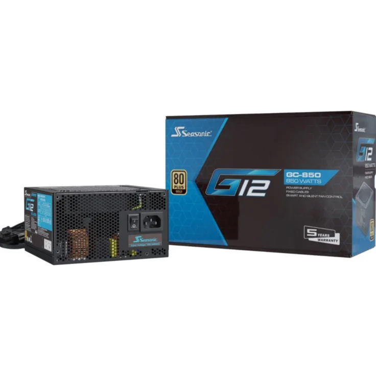 Netzteil Seasonic 850W G12 GC-850 (80+Gold) – Bild 7