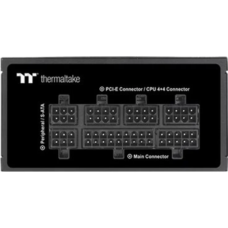 Thermaltake ToughPower SFX SFX-650AH8FKG - TT Premium Edition - Netzteil (intern) - ATX12V - SFX12V - 80 PLUS Gold - Wechselstrom 100-240 V - 650 Watt - aktive PFC - Schwarz – Bild 9