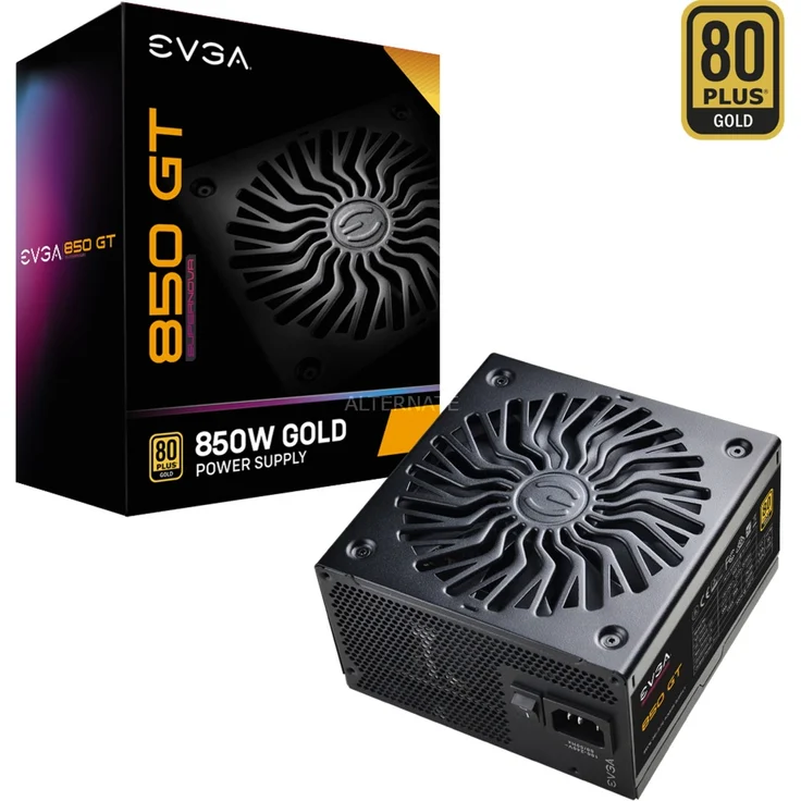 EVGA 850W SuperNOVA 850 GT Fully Modular Auto Eco (80+Gold) – Bild 5