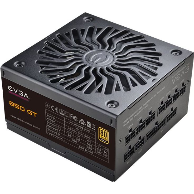 EVGA 850W SuperNOVA 850 GT Fully Modular Auto Eco (80+Gold)