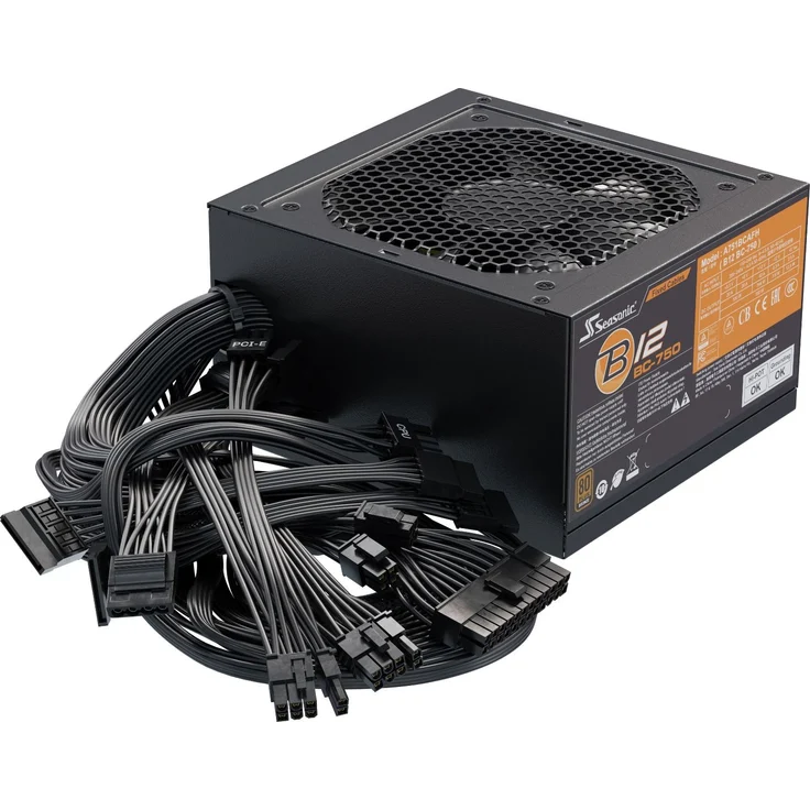Seasonic B12 BC Netzteil 750 W 20+4 pin ATX ATX Schwarz (B12 BC-750) – Bild 10
