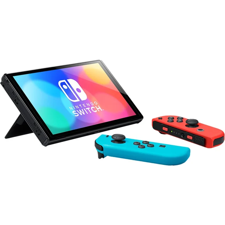 Nintendo Switch OLED-Modell 64 GB, Neon – Bild 7