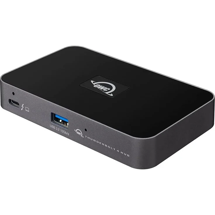 OWC Thunderbolt Hub Dockingstation, grau-schwarz, Thunderbolt 4, USB-A – Bild 2