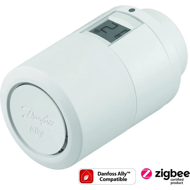 Danfoss Ally Elektrischer Thermostat, ZigBee, 5 - 35 °C, für RA und M30 x 1,5, PID-Regler (014G2420) – Bild 2