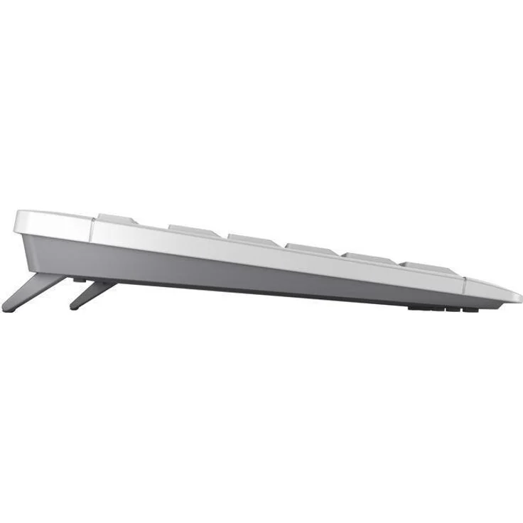Cherry Stream Desktop Recharge weiß/grau, USB, DE QWERTZ (JD-8560DE-0) – Bild 3